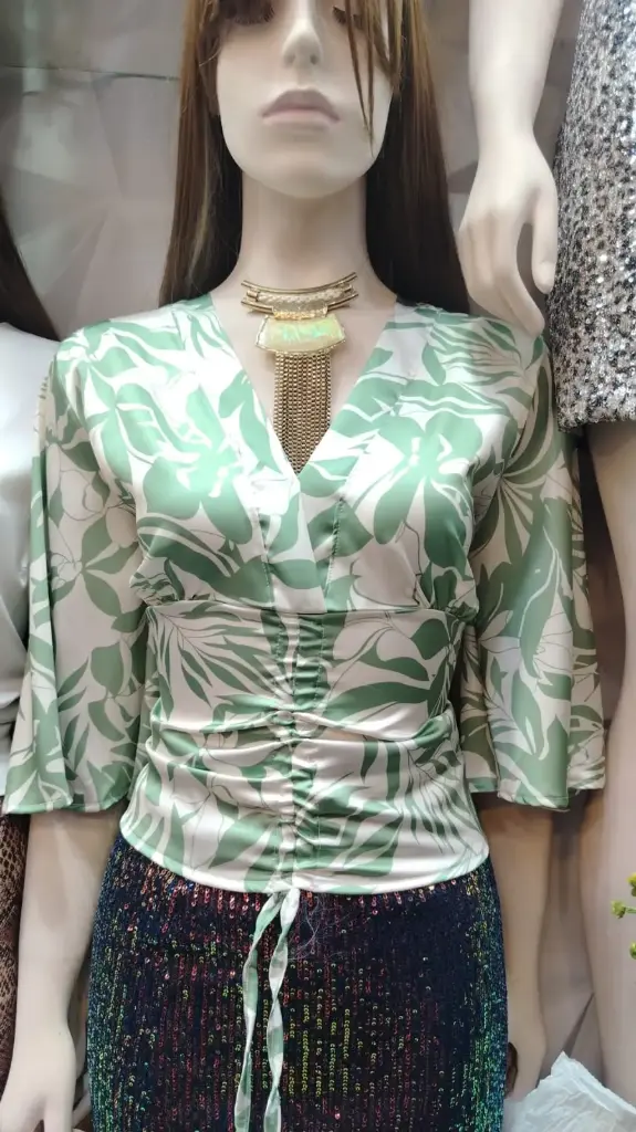 Blusa verde pastel